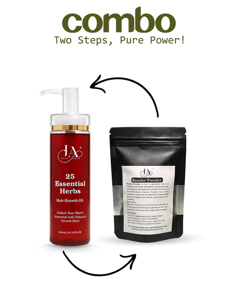 Hair Growth Oil & Booster Combo